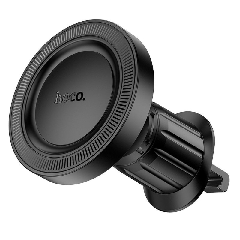Magnetic car phone holder compatible with Magsafe Hoco air vent H56 black Magnetic car phone holder compatible with Magsafe Hoco air vent H56 black
