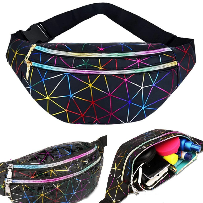 Adjustable waist bag RC-K-1070 black Adjustable waist bag RC-K-1070 black