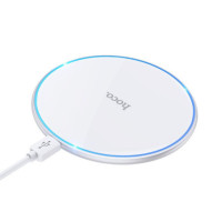Wireless charger Hoco 2A 15W with light CW6 PRO white