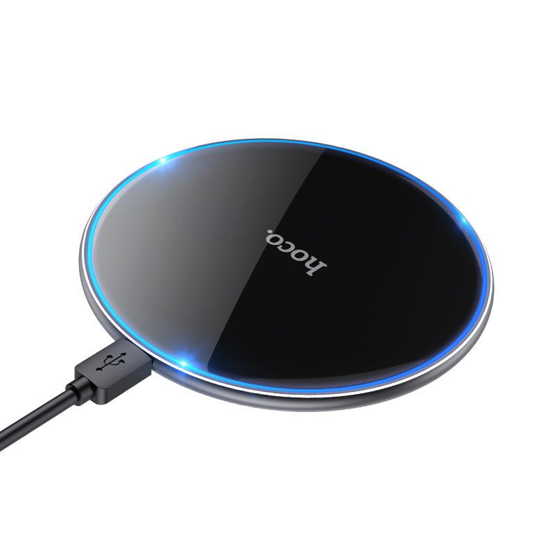 Wireless charger Hoco 2A 15W with light CW6 PRO black