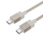 Cable USB C to USB C Hoco 3A 60W 1 m X110 gold Cable USB C to USB C Hoco 3A 60W 1 m X110 gold
