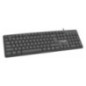 Wire keyboard USB A QWERTY K372 black