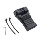 Bike / scooter 4 digit combination mini frame lock FSBYL48532 black