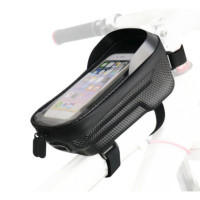 Bike frame bag with waterproof zipper FSBFB-451 black