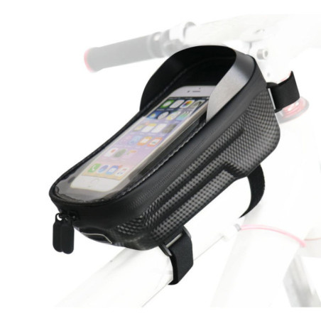 Bike frame bag with waterproof zipper FSBFB-451 black