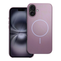 Case for iPhone 16 PLUS Premium Glossy Mag Cover compatible with MagSafe and Camera Control button purple