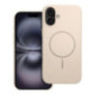 Case for iPhone 16 PLUS Premium Glossy Mag Cover compatible with MagSafe and Camera Control button white