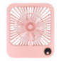Desk fan with adjustable stand W30 pink
