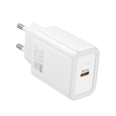 Phone charger Hoco USB C QC PD 20W N60 white