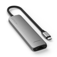 Adapter HUB 7in1 USB C Satechi Slim ST-P7SM space gray