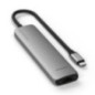 Adapter HUB 7in1 USB C Satechi Slim ST-P7SM space gray Adapter HUB 7in1 USB C Satechi Slim ST-P7SM space gray