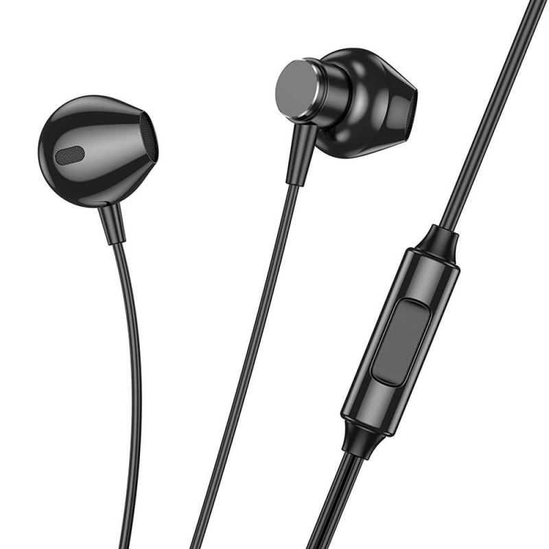 Wire earphones Jack 3,5 mm Hoco M125 black