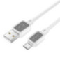Cable USB A to Micro USB Hoco 2,4A 1 m X108 white