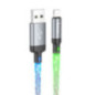 Cable USB A to Lightning Hoco 2,4A 1 m U112 gray