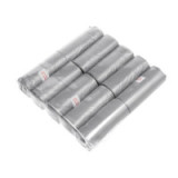 Plastic bags for dog excrement 10 rolls silver