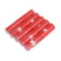 Plastic bags for dog excrement 10 rolls red