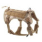 Dog harness TACTICAL size L brown