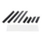 Car door edge protector 8 pcs black Car door edge protector 8 pcs black