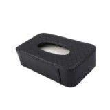 Tissue box with strap black