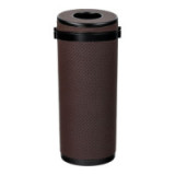 Tube-shaped tissue dispenser brown