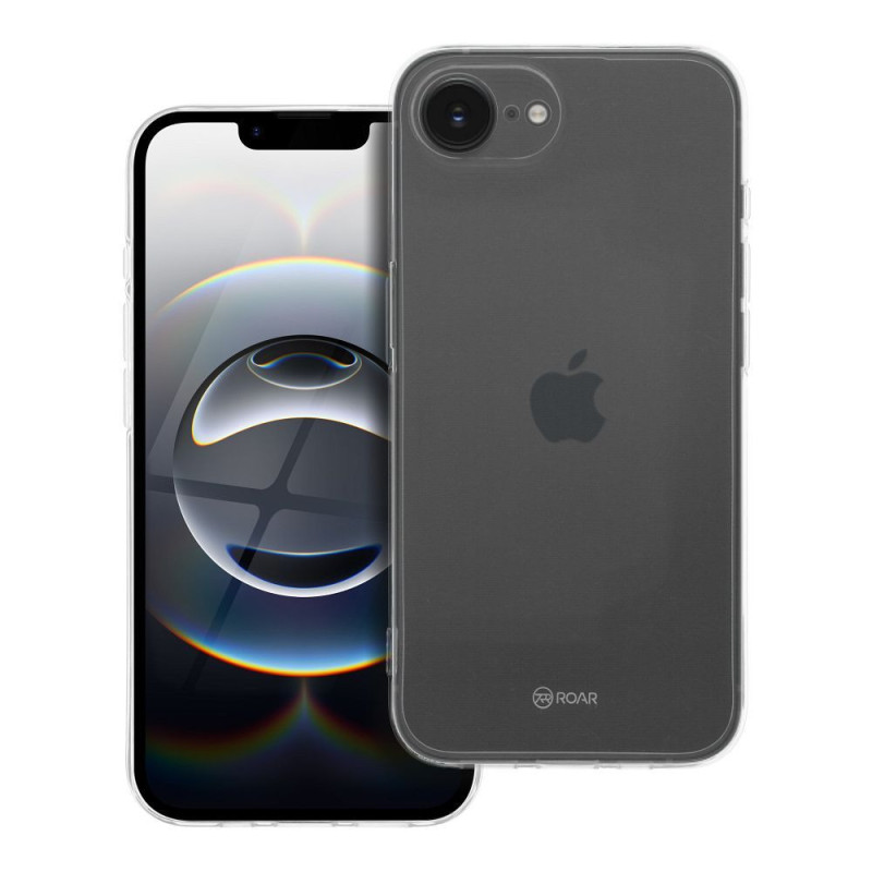 ROAR case ALL DAY COLORFUL JELLY for IPHONE 16e transparent