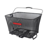 Rear bicycle basket with quick release FSBKT-104 black
