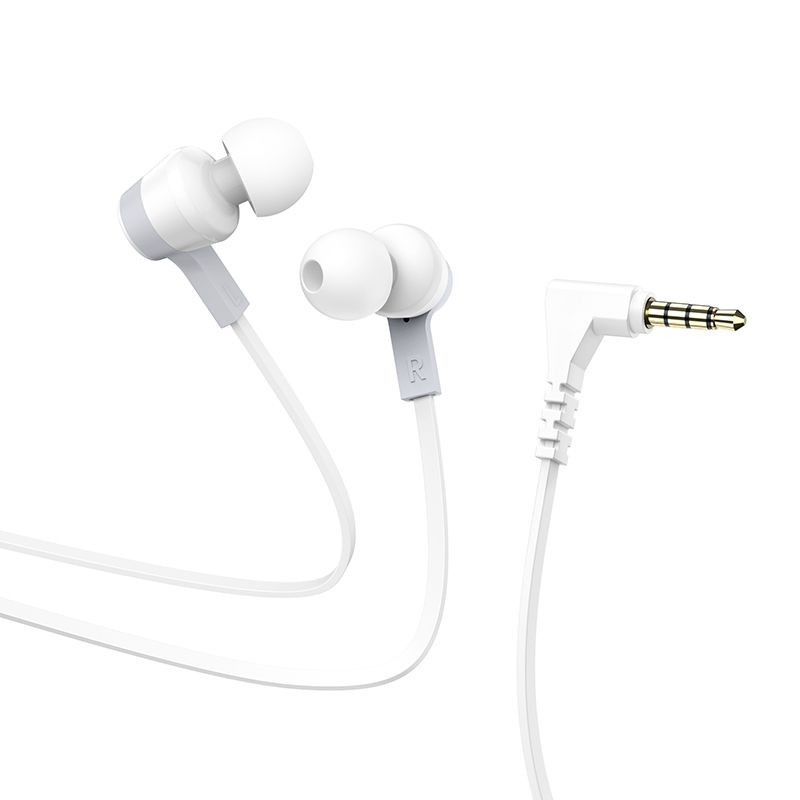 Wire earphones Jack 3,5 mm Hoco M86 white