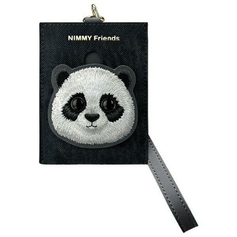 NIMMY card wallet BIG EYED PET 2.0 Panda black NIMMY card wallet BIG EYED PET 2.0 Panda black