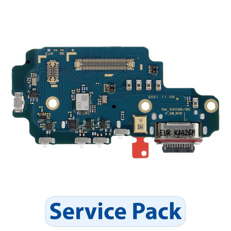 ServicePack Charging Board SAMSUNG S22 Ultra G908B GH96-14802A