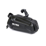 WILDMAN traveling bag under bike saddle with zipper 1