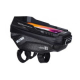 WILDMAN traveling bag for bike handlebars with zipper 1L (4 "- 7") XT1 black