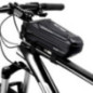 WILDMAN traveling bag for bike frame with zipper 1L ES5 black WILDMAN traveling bag for bike frame with zipper 1L ES5 black