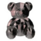 Phone stand BEAR - stick-on - black