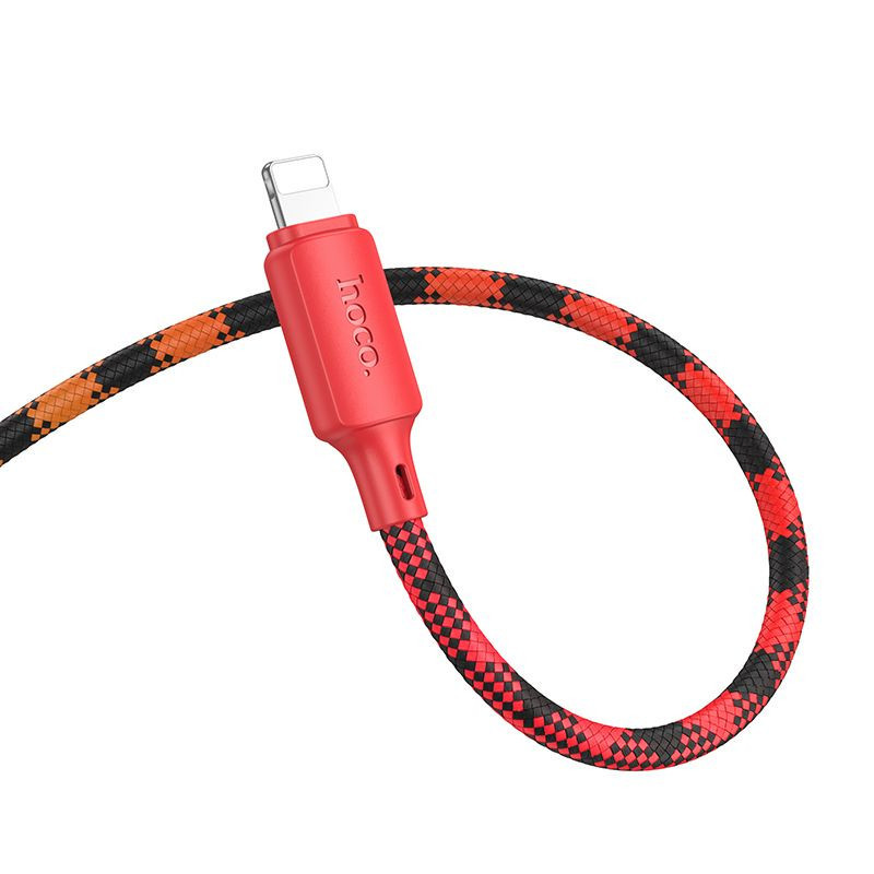 Cable USB C to Lightning Hoco PD 27W 1 m X116 gradient purple