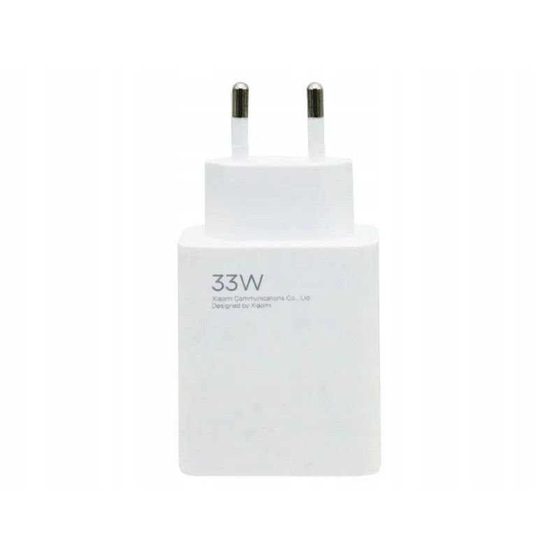 XIAOMI original charger USB A QC3.0 3A 33W MDY-16-EF white bulk