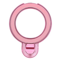 Phone stand CIRCLE - stick-on - pink