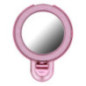 Phone stand CIRCLE MIRROR - stick-on - pink