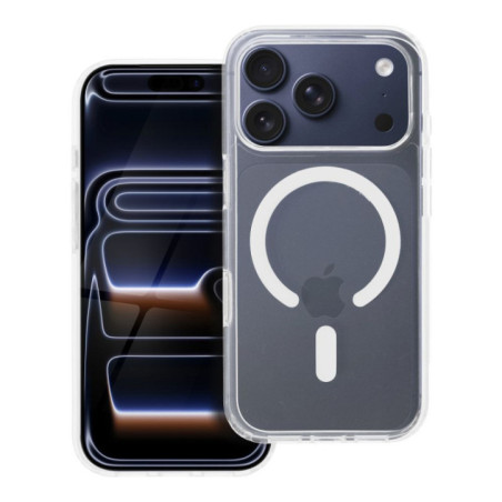 Case for iPhone 17 PRO Clear Mag Cover Elite (STR / NON-YELLOWING / CAMERA CONTROL BUTTON) compatible with MagSafe transparent