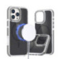 Case for iPhone 16 Fiber compatible with MagSafe gray