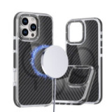 Case for iPhone 17 PRO MAX Fiber compatible with MagSafe black