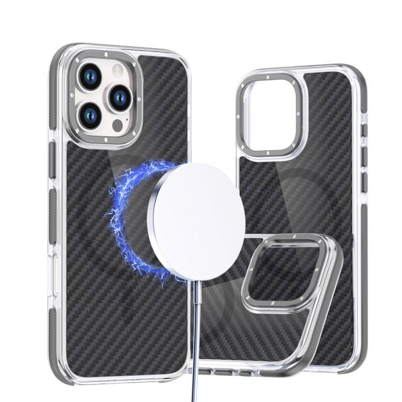 Case for Samsung S25 EDGE Fiber compatible with MagSafe gray