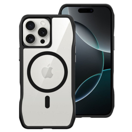 ROAR case SLIM DEFENDER compatible with MagSafe for IPHONE 16 Pro black