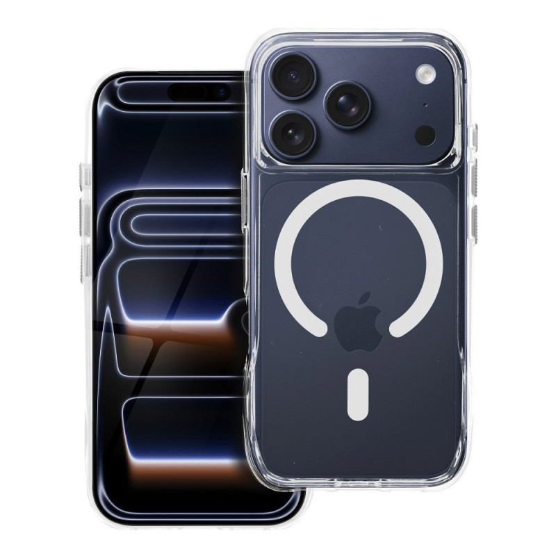 ROAR case SLIM DEFENDER compatible with MagSafe for IPHONE 17 Pro transparent