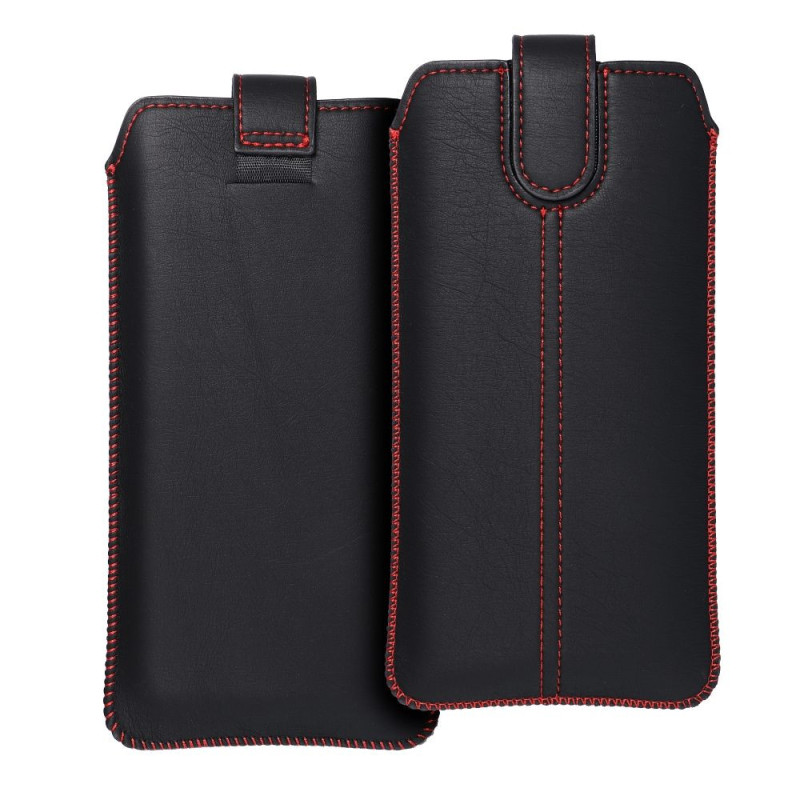 Slip-in phone case sleeve for iPhone 12 / 12 PRO / Samsung Xcover 5/ S21 5G/ NOTE/NOTE 2/NOTE 3 Ultra Slim M4 black