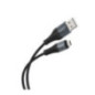 Cable USB A to Lightning Hoco 2,4A 1 m X38 black