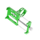 GUB bike holder for mobile phone G85 Aluminium green