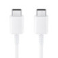 SAMSUNG original cable Type Cto Type C EP-DA705BWEGWW 1 m white blister