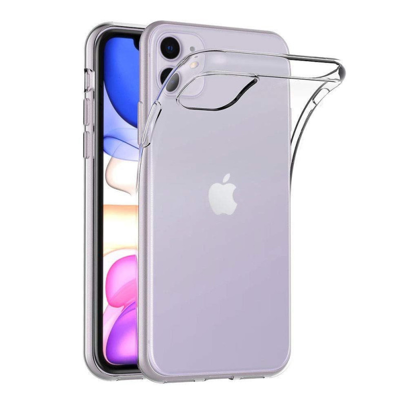 Case for iPhone 11 Back Case Ultra Slim 0,5 mm transparent