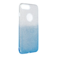 Case for iPhone 7 PLUS / 8 PLUS Shining transparent blue