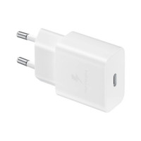 SAMSUNG original charger Type C + cable Type C to Type C PD 3A 15W EP-T1510XWEGEU white blister
